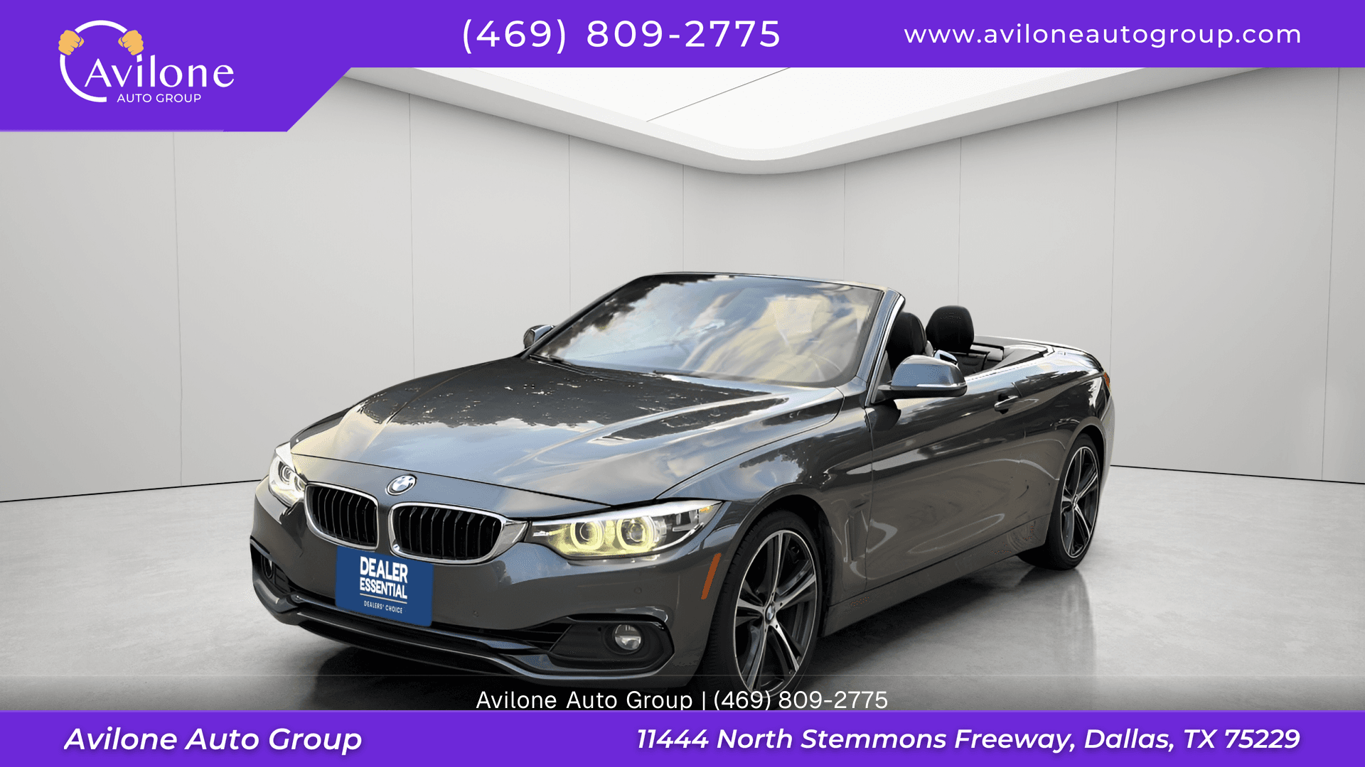 2018 BMW 4-Series 430i SULEV Convertible