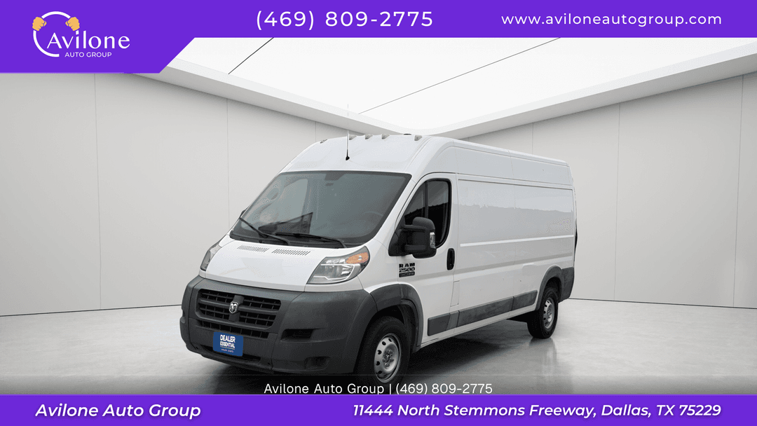 2018 RAM Promaster